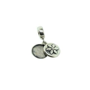 Pandora Ster Silver Lucerne Flower Breast Cancer Awareness Charm 790522  ALE 925